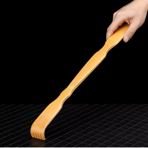Bamboo Back Scratcher Massage Stick Long Wooden Body Scratching and Roller Aid