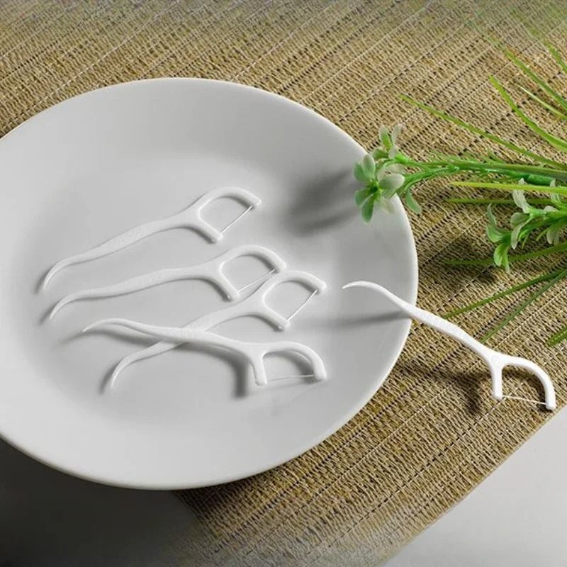 Dental Floss Polymer Disposable Toothpick Set