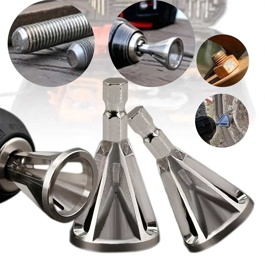 Chuck Drill Tool Metal Deburring Chamfering Tool Grinding Angle Trimming External Chamfering Tool