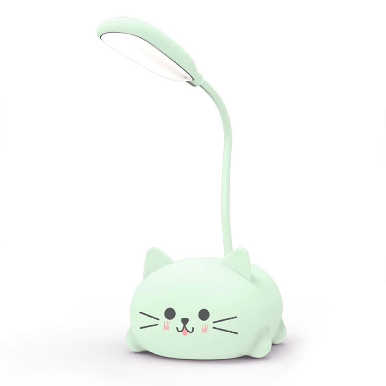 Cute Pet Pig USB Rechargeable Folding LED Night Light Bedside Study Lamp