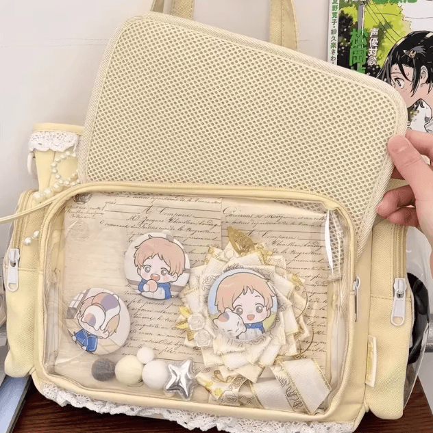 Ballet Girl Japanese Itabag Shoulder Bag Anime Crossbody Casual Canvas Tote