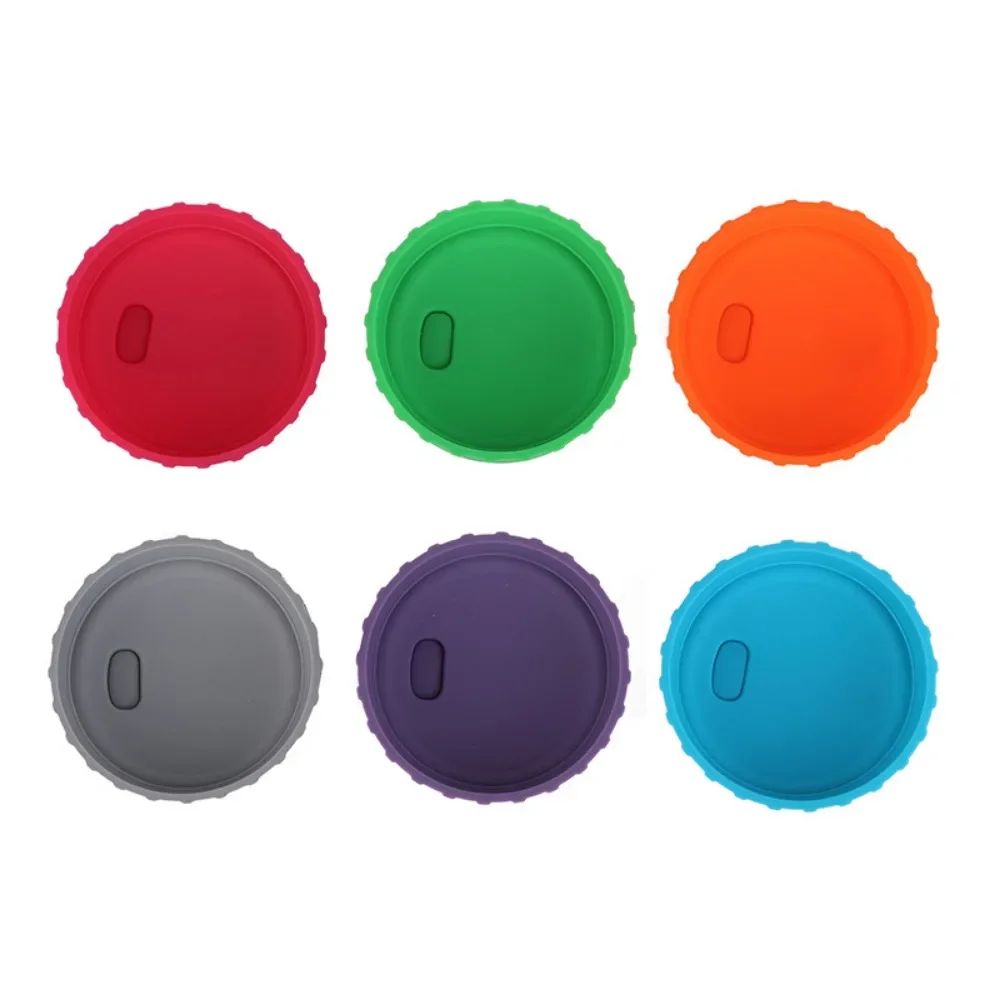 Reusable Silicone Can Lids 6PCS Soda and Beverage Cover