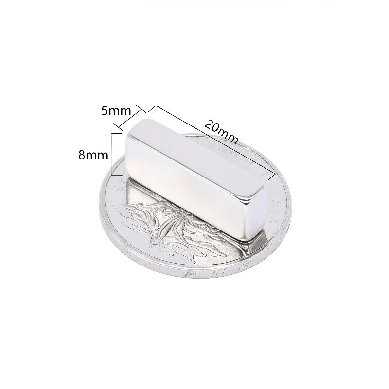 N52 Strong Square Magnets Set – 10pcs Heavy Duty Fridge & Office Neodymium Magnets