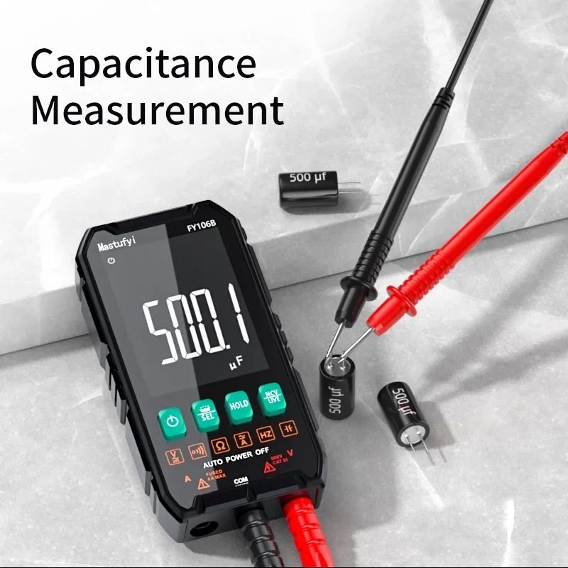 MASTFUYI Mini Digital Multimeter Smart Electrician Tester