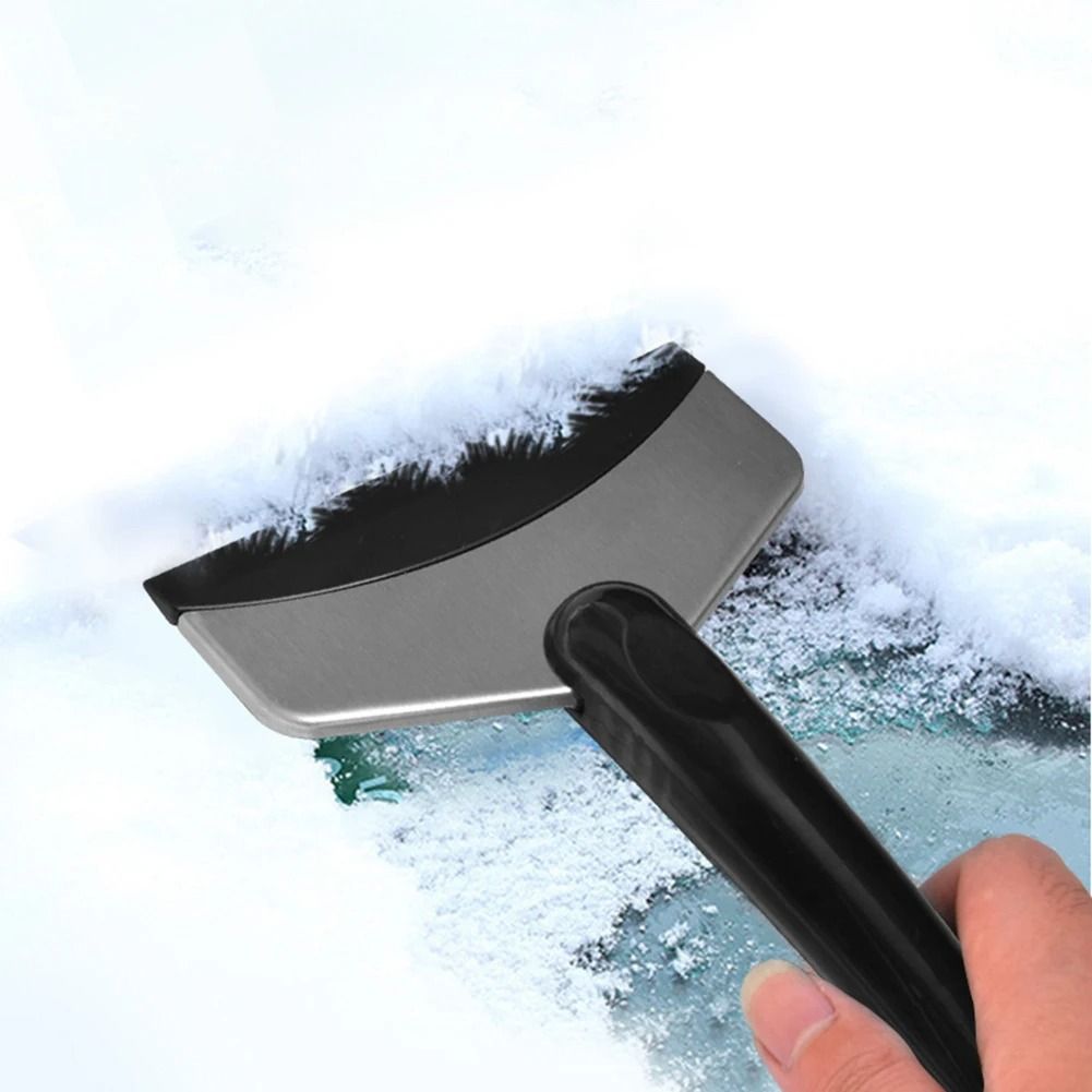 Snow Removal Scraper Stainless Steel Windshield Ice Cleaning Tool