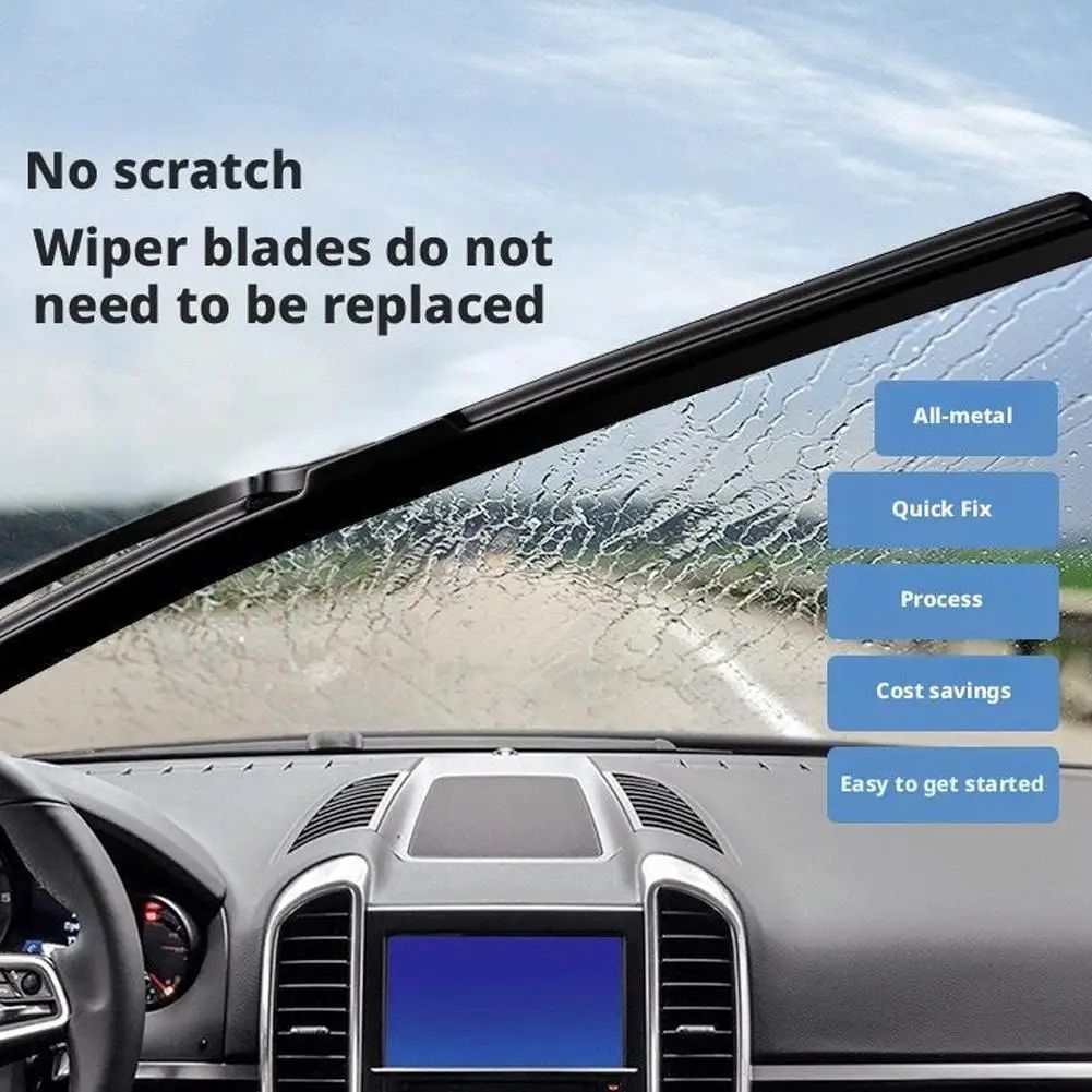Baseus Rain Wing Windshield Wiper Blade Restorer - Wiper Blade Repair Tool & Refurbish Sharpener
