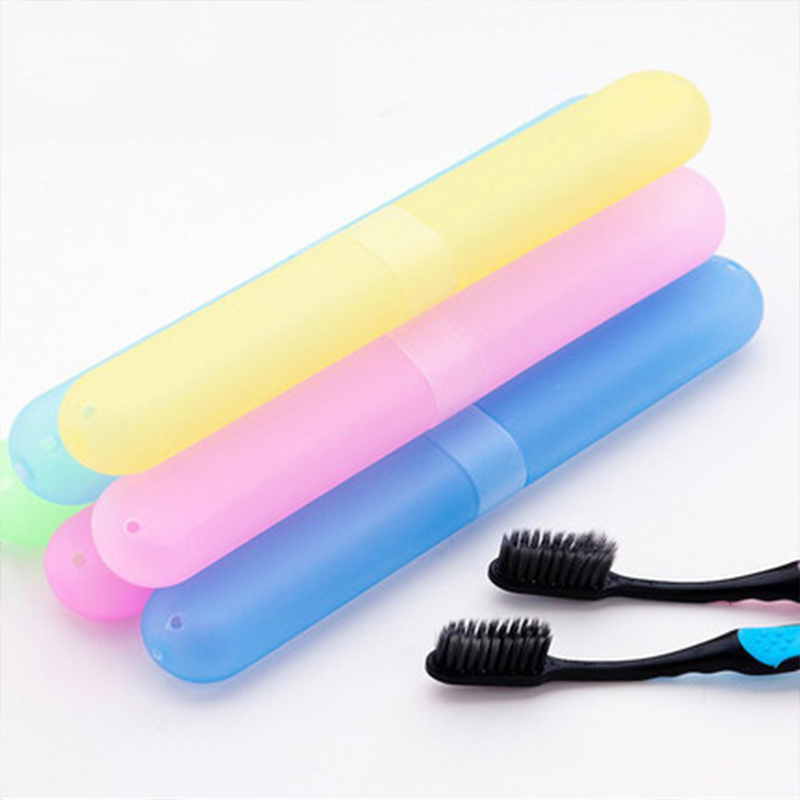 Portable Toothbrush Health Protector, Trendy Camping Travel Toothbrush Case Holder Tube Cover