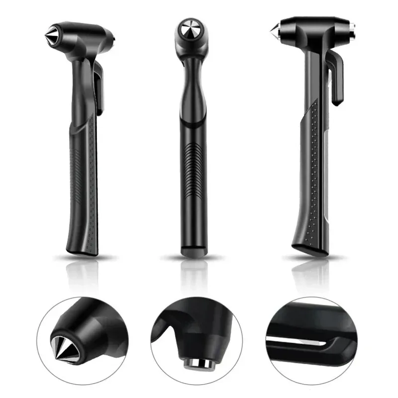 Emergency Car Safety Hammer with Window Breaker & Seat Belt Cutter