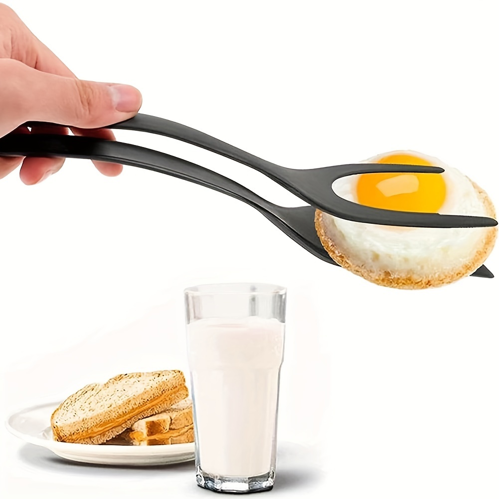 Silicone Egg Flipper Spatula Tongs The Ultimate Non Stick Kitchen Turner