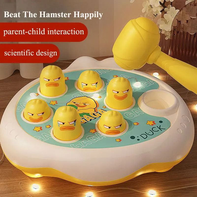 Montessori Learning Duck Hammer Game – Educational Toy for Toddlers