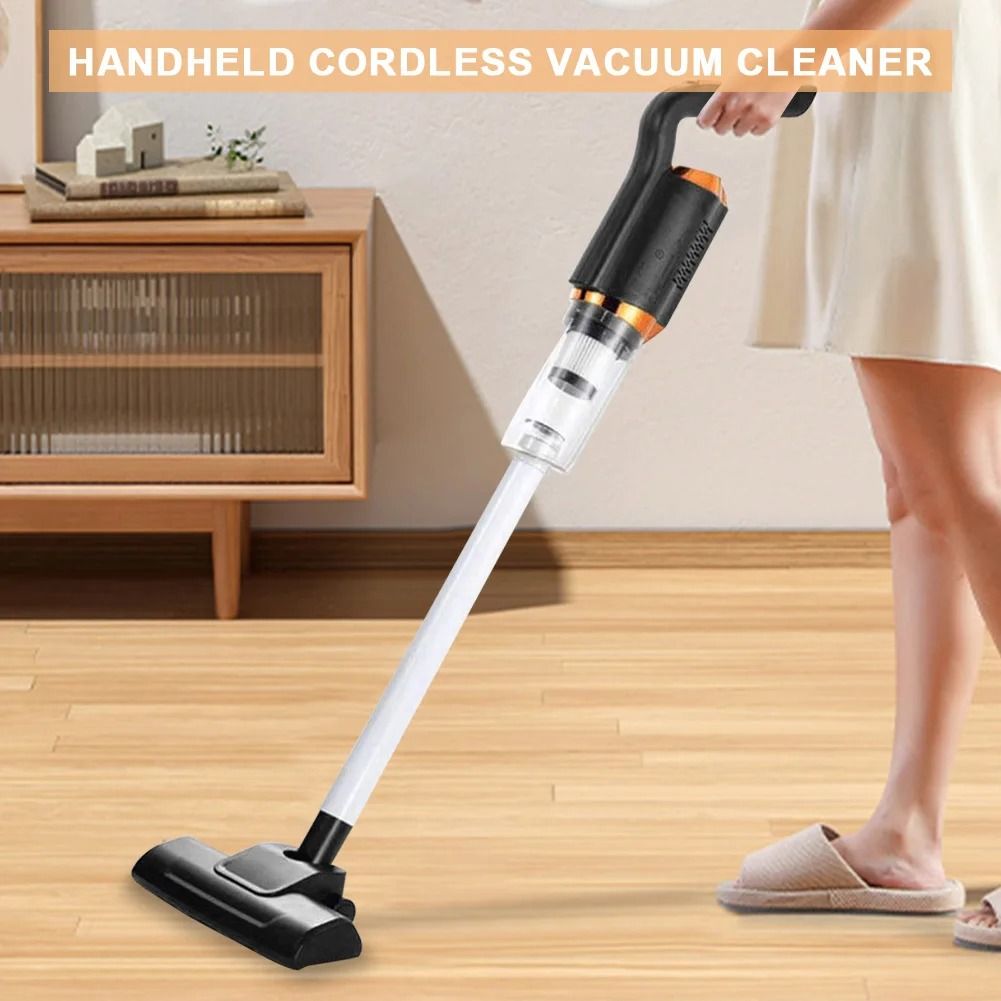 Wireless Handheld Vacuum Cleaner with Strong Suction and USB Rechargeable Design