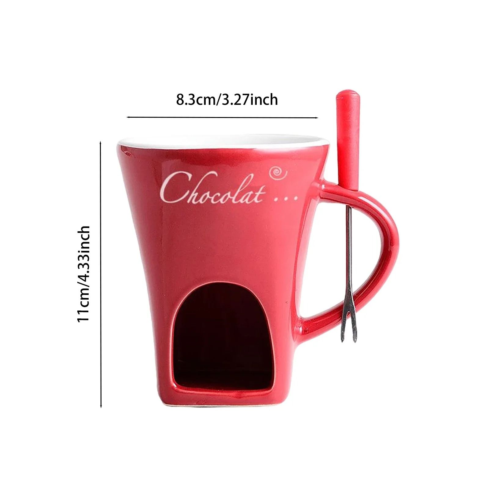 Personal Mini Fondue Mug Set