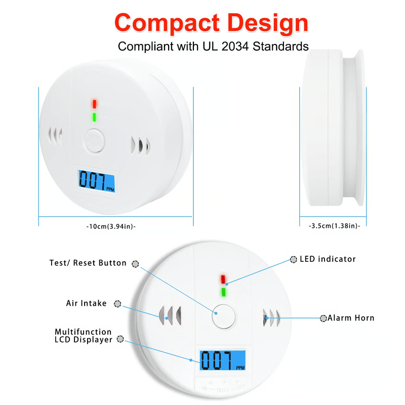 CO & Smoke Alarm - Protect Your Family from Fire & CO Hazards