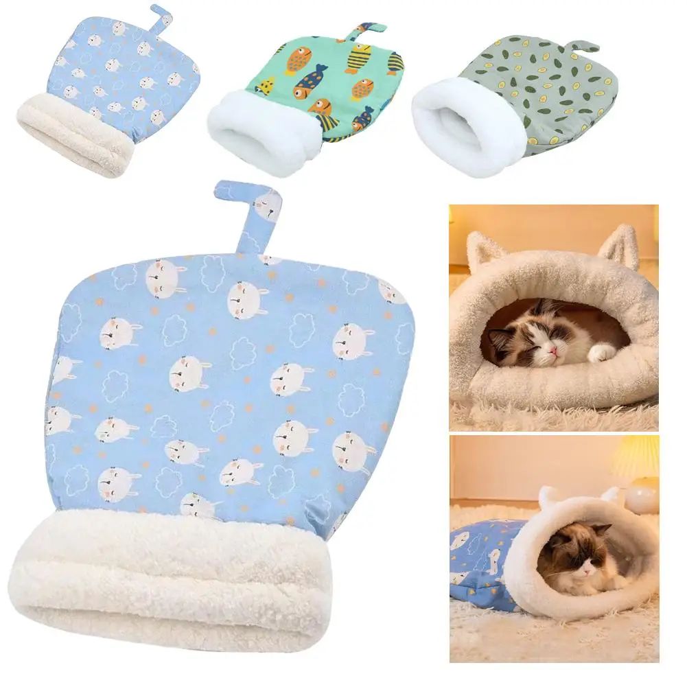 Plush Pet Sleeping Bag Bed