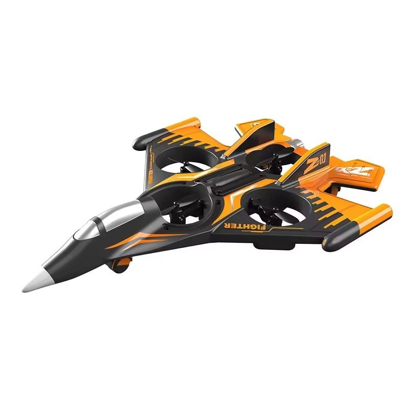 SkyStrike 4-Channel 2.4 GHz RC Fighter Jet with 360° Roll & LED Light