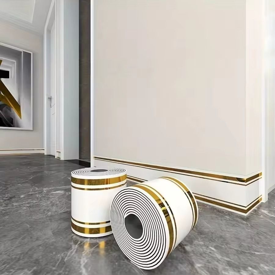 Flexible Self Adhesive Foam Skirting Board Wall Trim