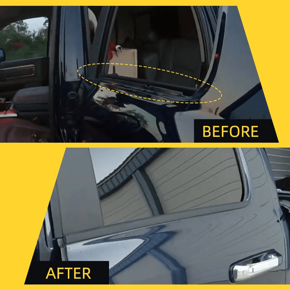 Moulding Trim Belt, Weatherstrip Window Rubber Seal, Waterproof, Noise Reduction, Durable High-Quality Automotive Seal