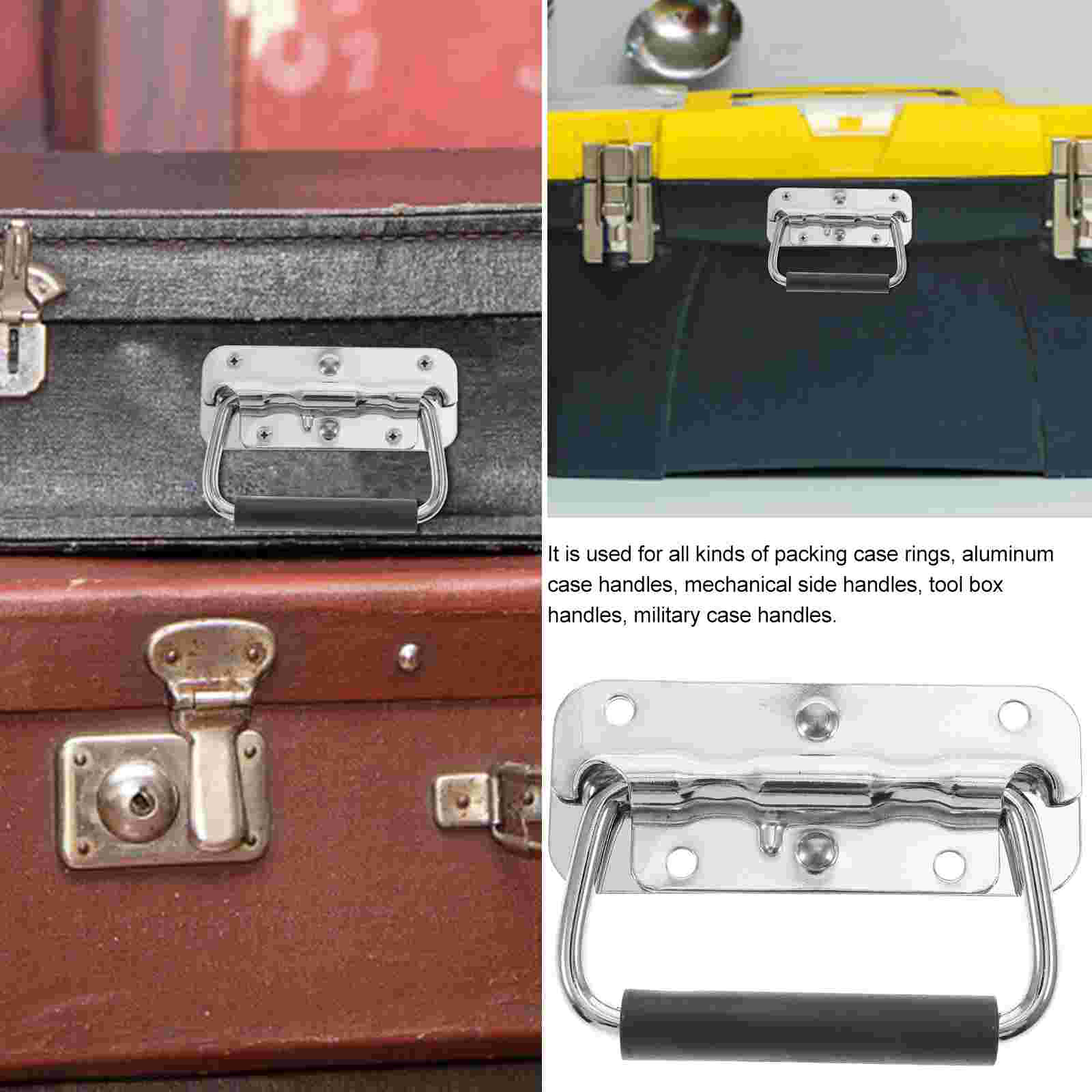 Spring Loaded Folding Cabinet Handles