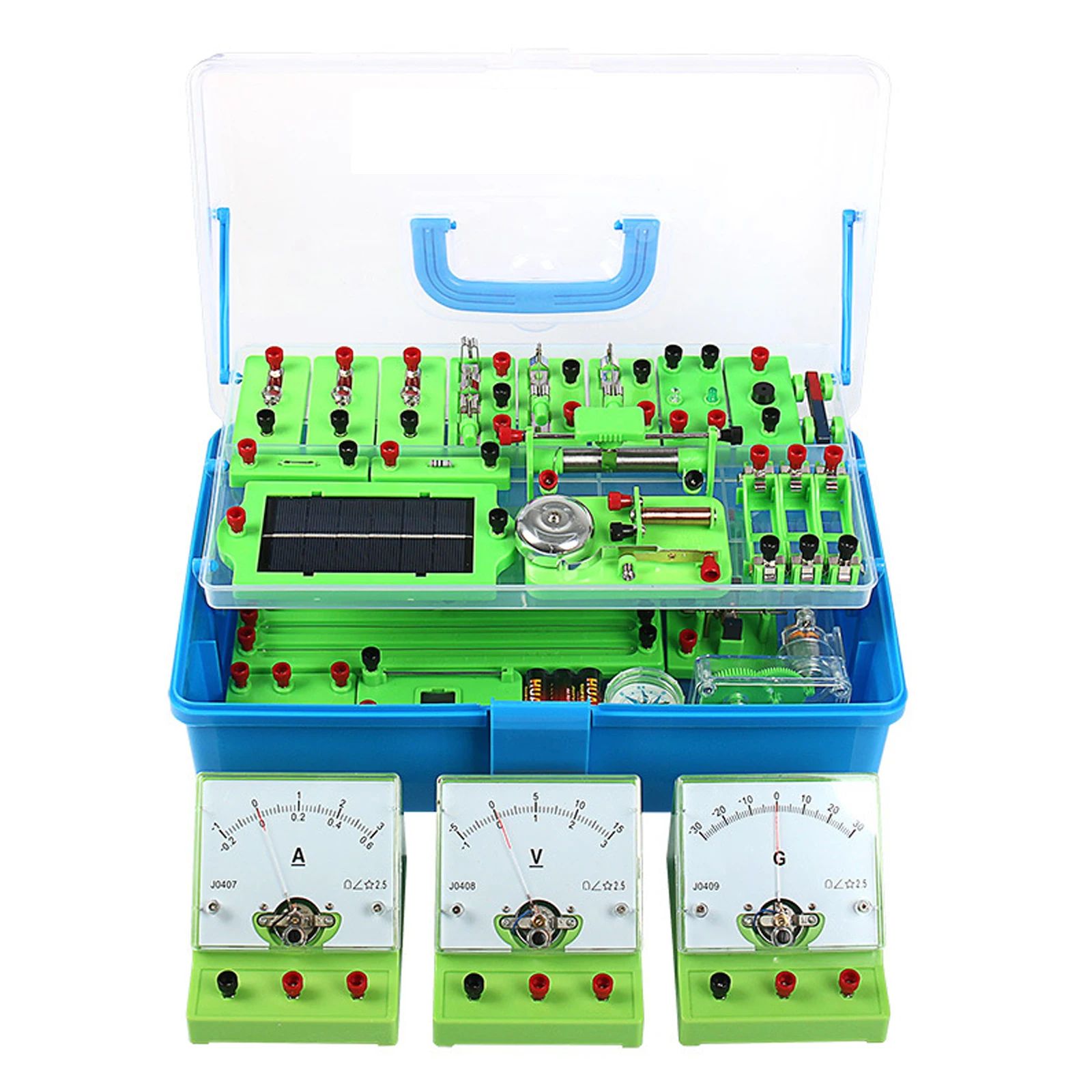 Junior High School Electricity & Electromagnetics Physics Circuit Experiment Kit