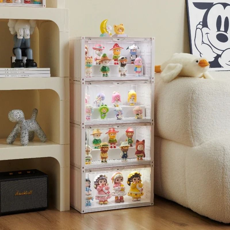 Acrylic Container Style Display Box for Figures and Collectibles