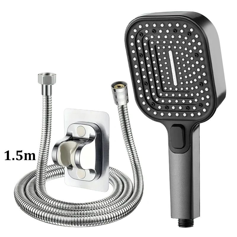 High Pressure 3 Mode Rainfall Shower Head Large Panel Bathroom Set