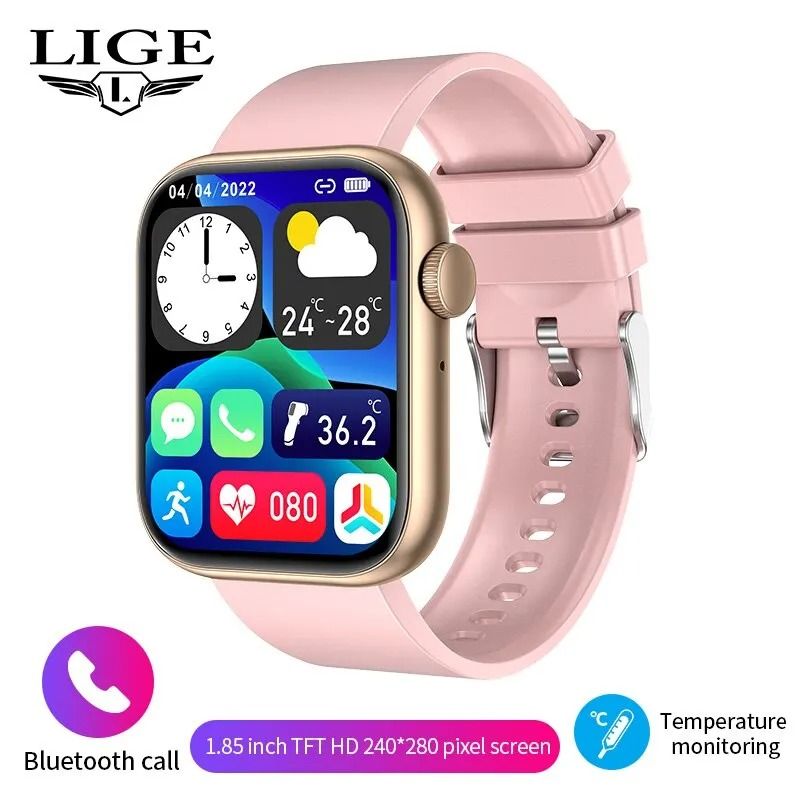 Elegant Bluetooth Calling Fitness Smartwatch