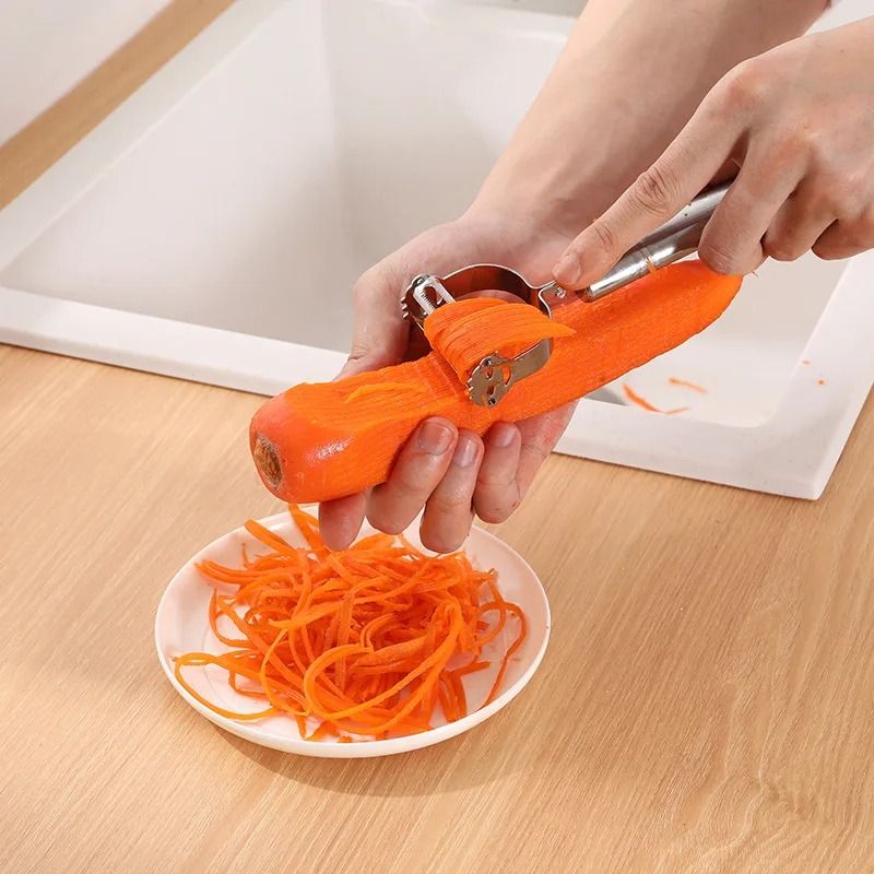 Stainless Steel Vegetable and Fruit Slicer Peeler