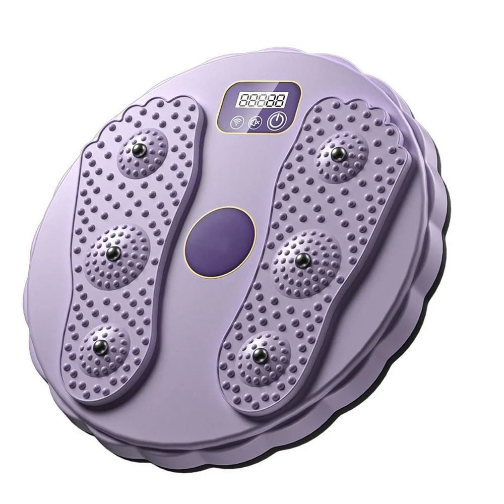 Electronic LCD Twisting Waist Disc with Foot Massage