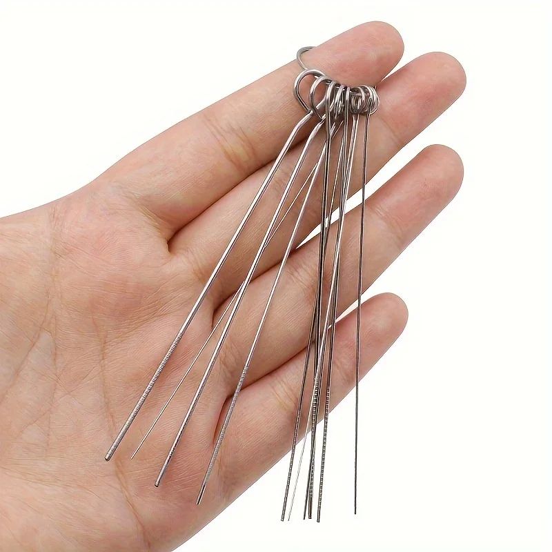 Precision Shower Head Cleaning Tool Kit – Stainless Steel Nozzle Cleaner Brush Set