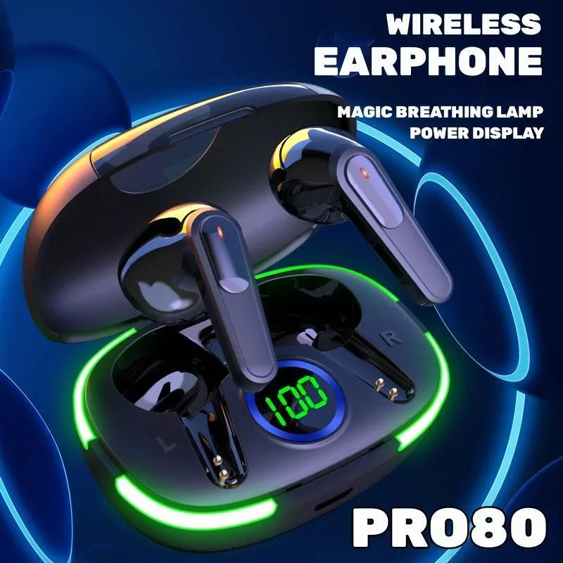 Wireless Bluetooth Earbuds with Mic Touch Control Sports Earphones