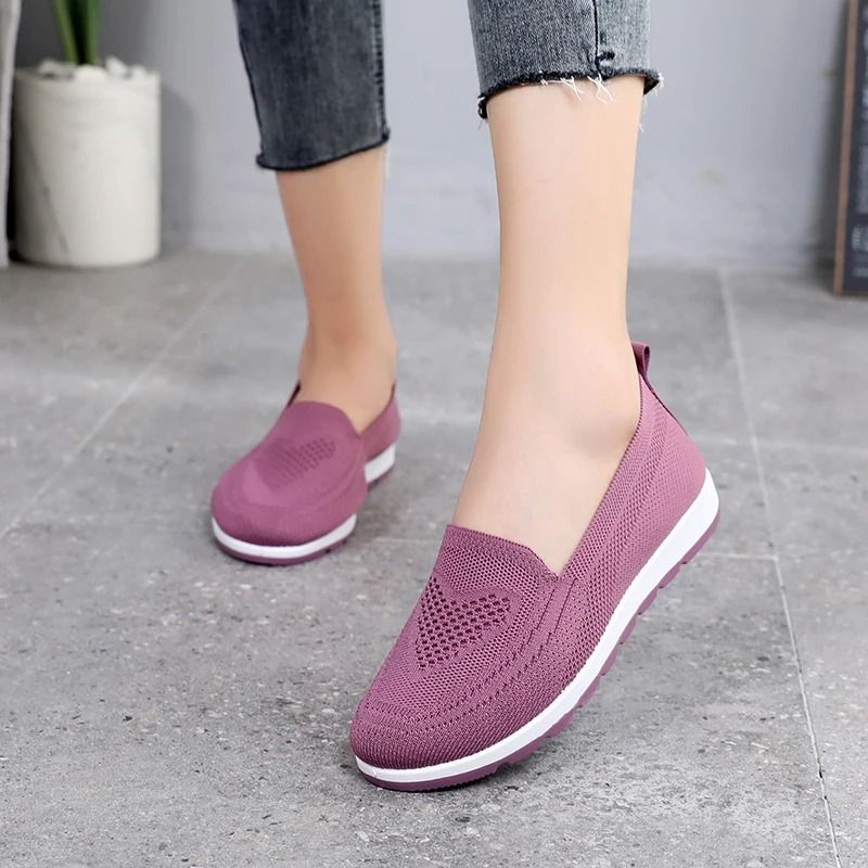 Womens Casual Summer Shoes Breathable Lightweight Non-Slip Walking Sneakers
