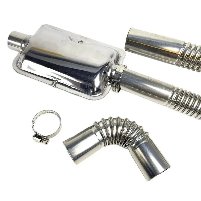 Stainless Steel Exhaust Pipe Tube Hose Kit for Car Air Diesel Heater