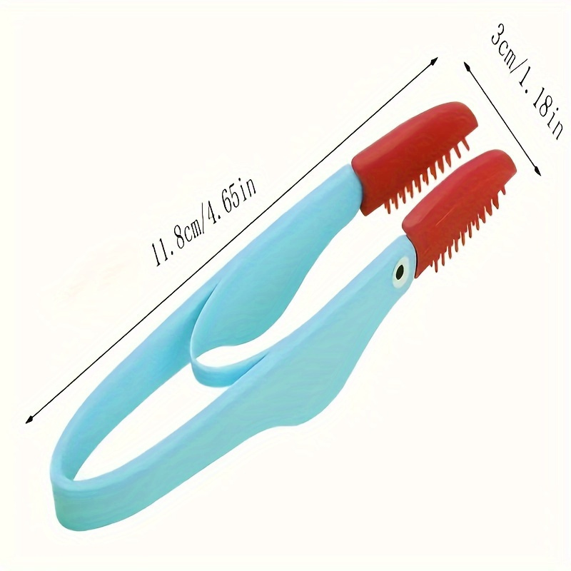 Gentle Pet Tear Stain Remover Comb for Dogs and Cats Eye Cleaning Brush