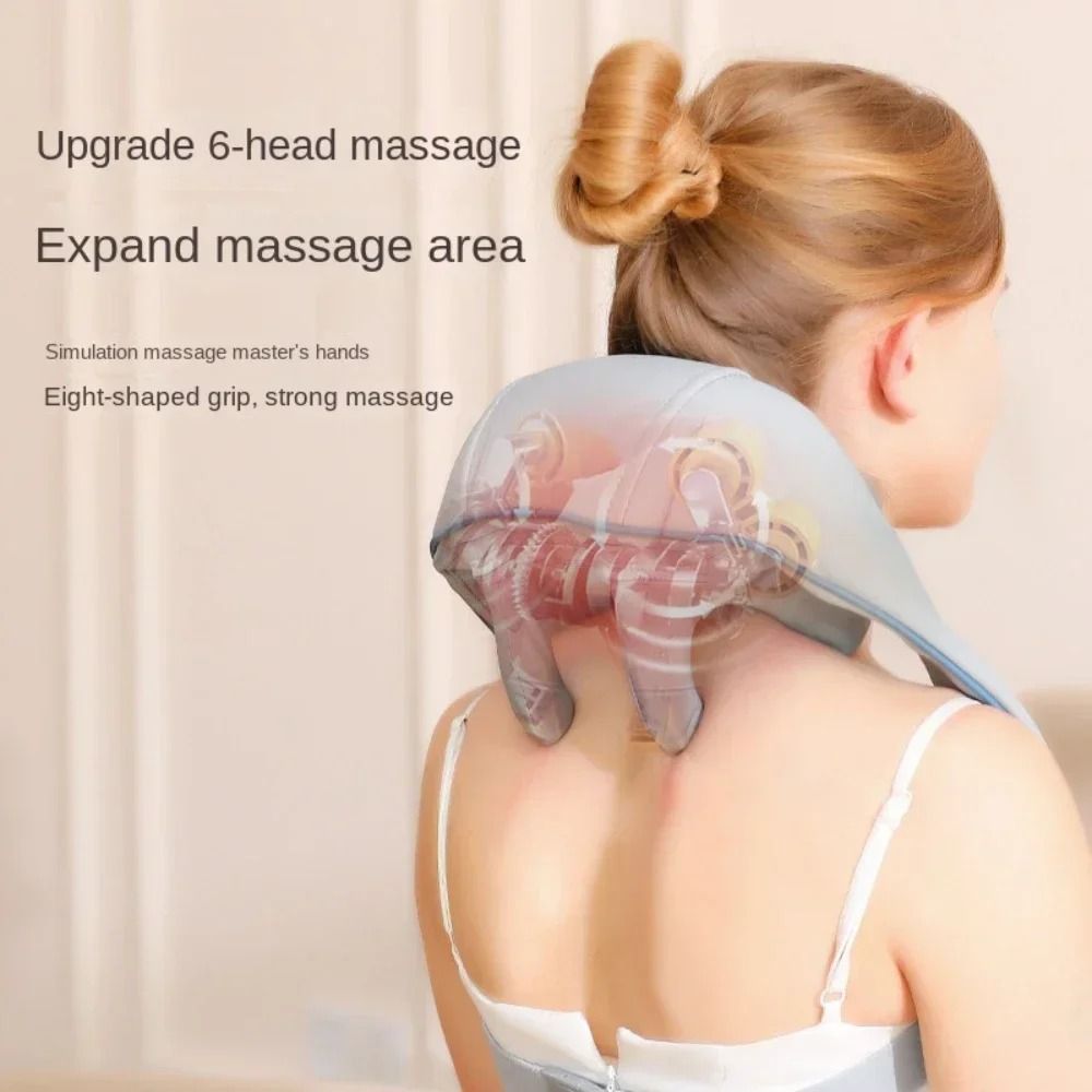 Portable Heated Neck and Shoulder Massage Shawl