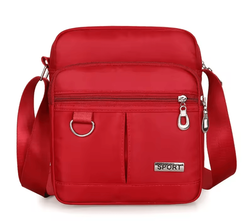 AquaGuard Waterproof Nylon Crossbody Bag