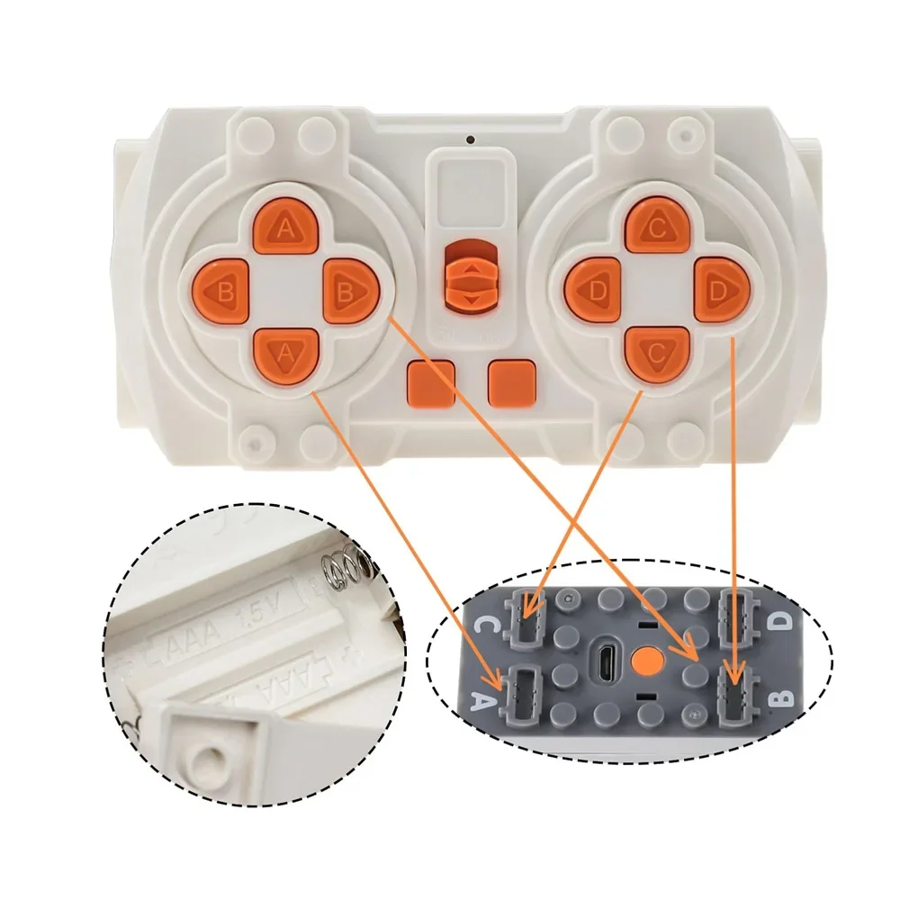 APP-Controlled Remote With Programming and Rechargeable Battery