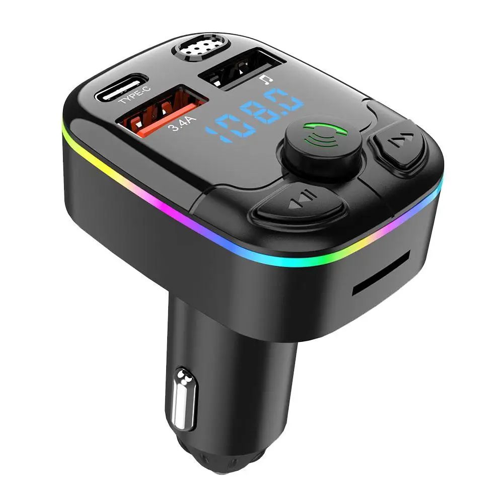 Bluetooth FM Transmitter Car Charger