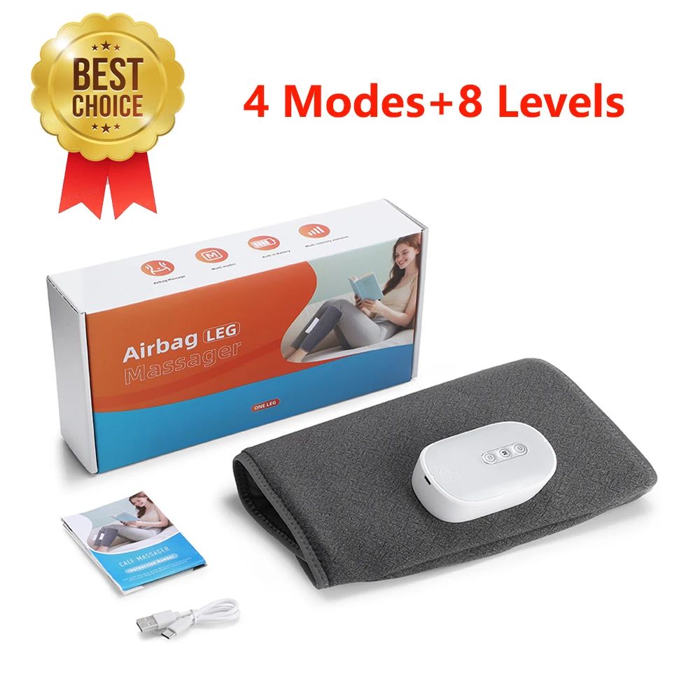 Wireless 360° Air Pressure Calf & Leg Massager with 3 Modes