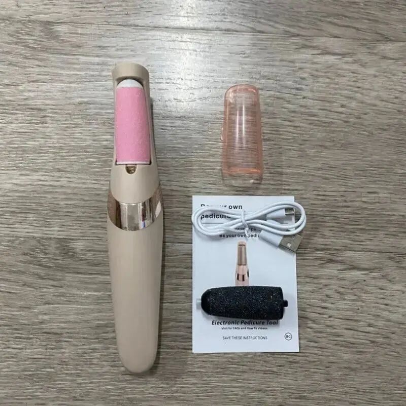 Electric Foot Grinder and Healing Tissue Remover Pink Pedicure Tool