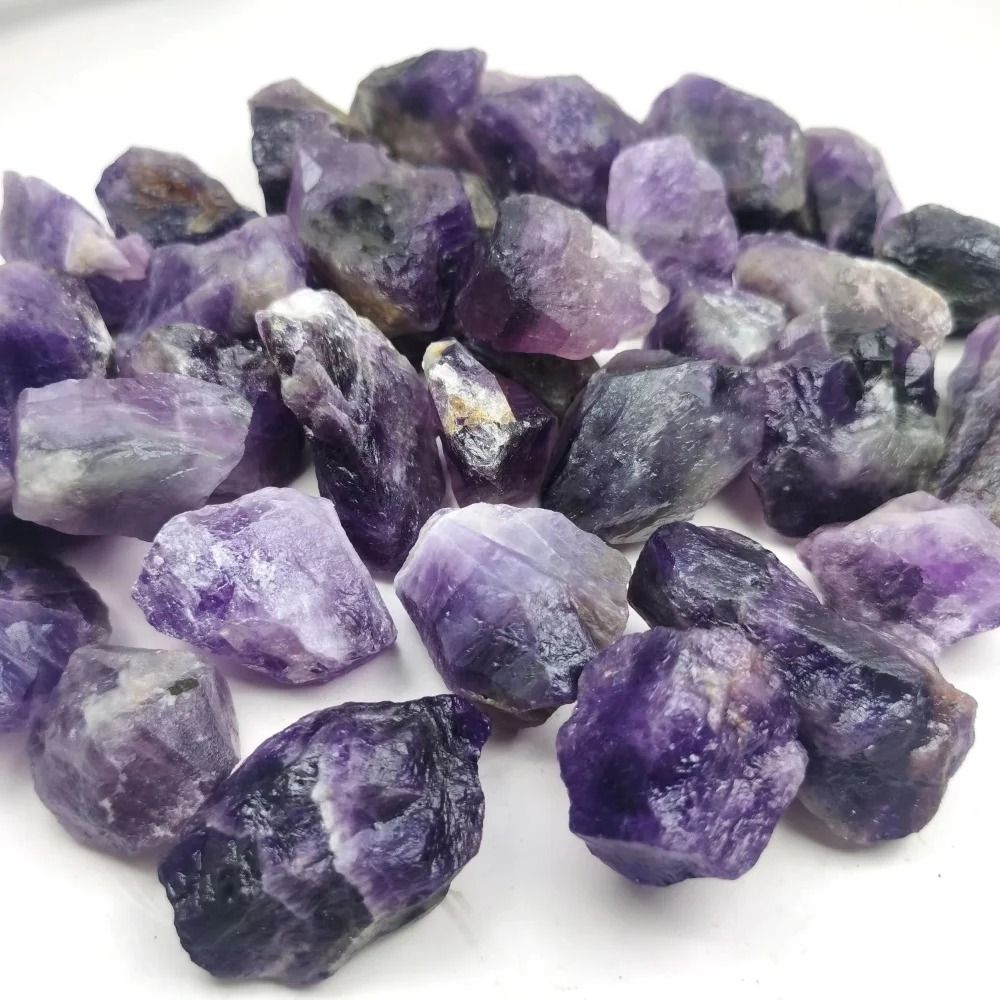 Natural Amethyst Raw Healing Crystal Gemstone