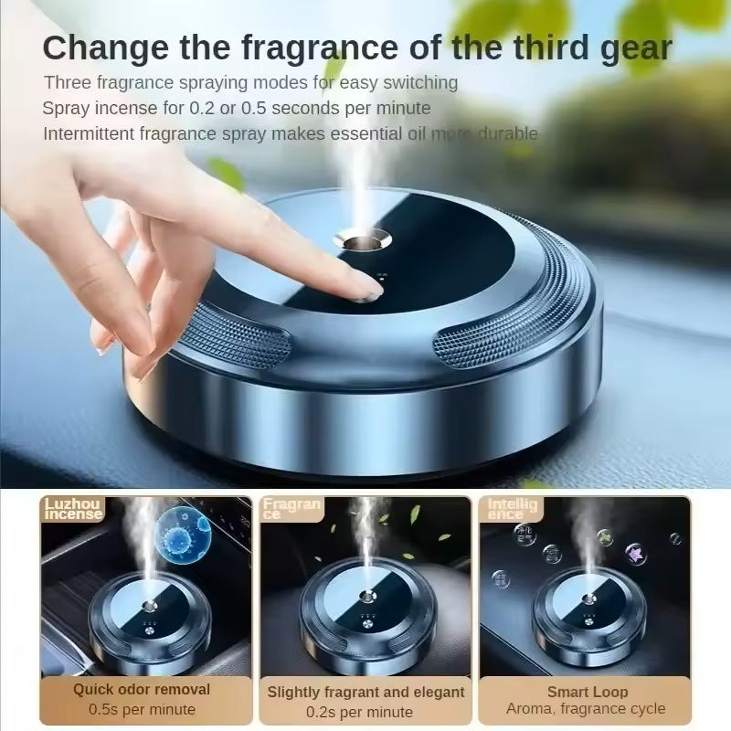 Smart Car Air Freshener Diffuser with Aromatherapy Mist
