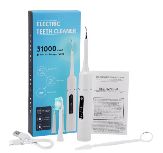 Sonic Electric Toothbrush for Adults – 31,000 VPM Deep Clean with 6 Modes & 6 Brush Heads