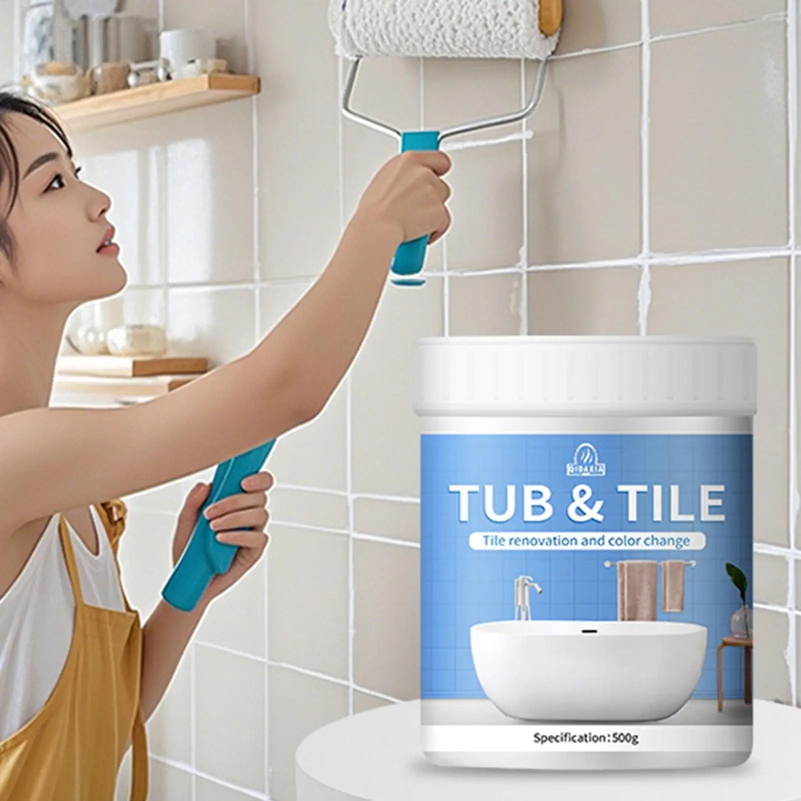 Bathroom Tile and Bathtub Paint Kit