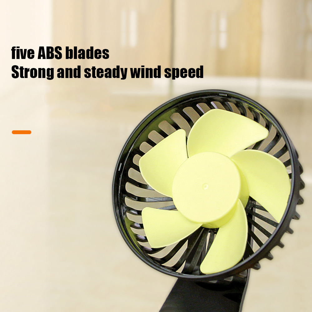 360 Degree Rotatable Car Cooling Dual Fan