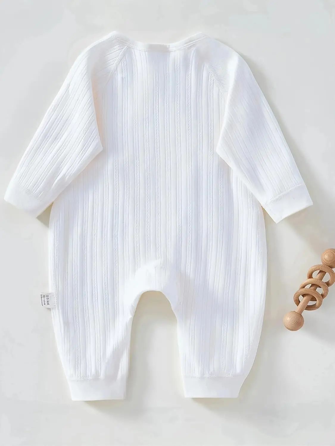 Somenie Cotton Knitted Baby Jumpsuit Long Sleeve Infant Romper