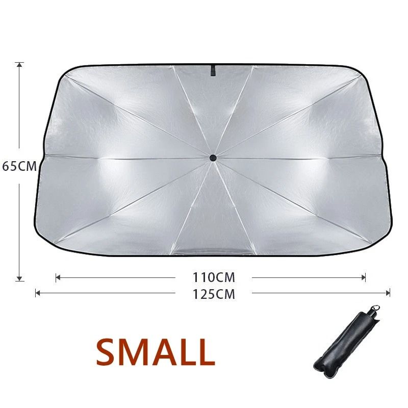 Retractable Windshield Sunshade Parasol