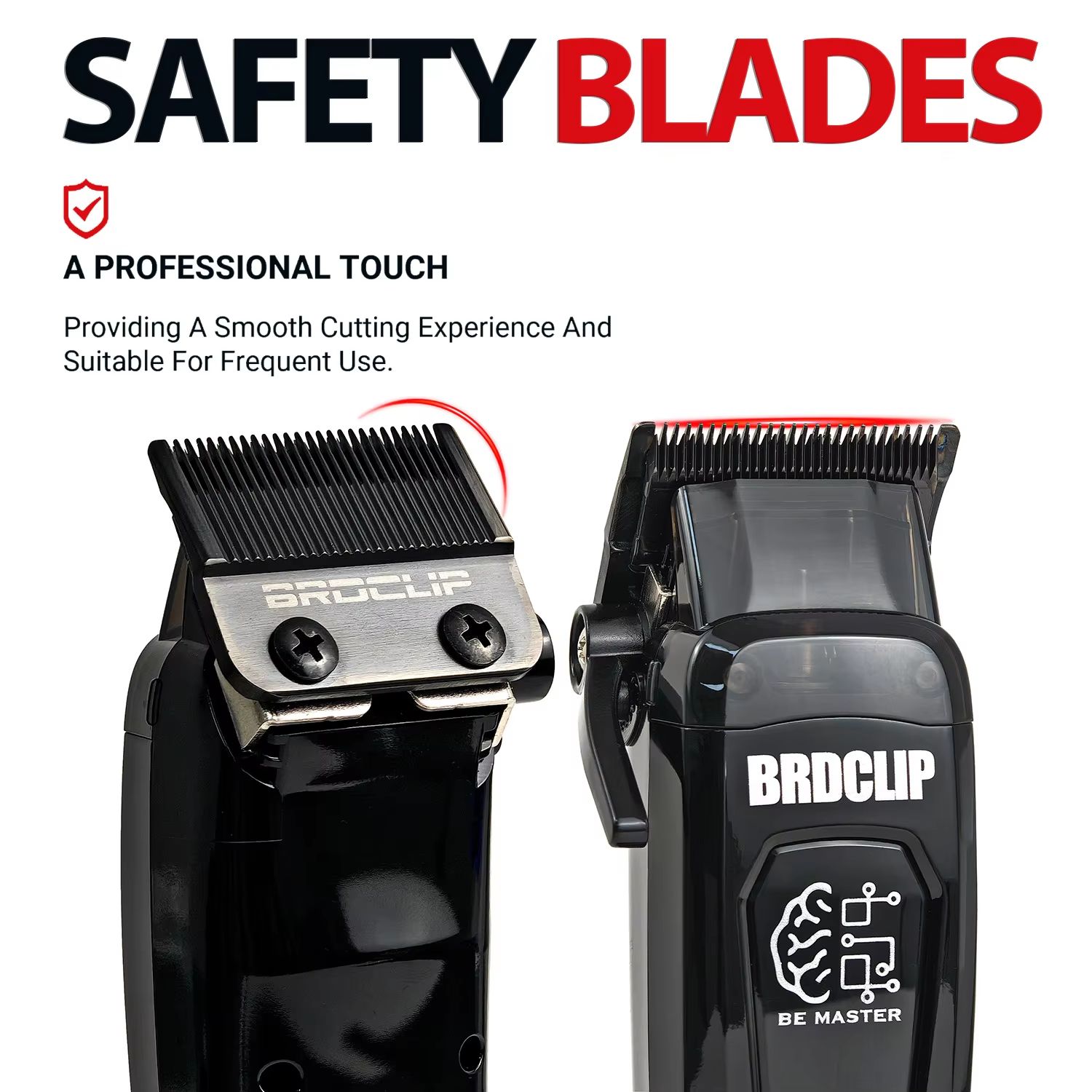 BRDCLIP BRD 106 Professional Hair Clipper – Electric Barber Trimmer for Men with 7500RPM Motor & 5-Adjustable DLC Blade