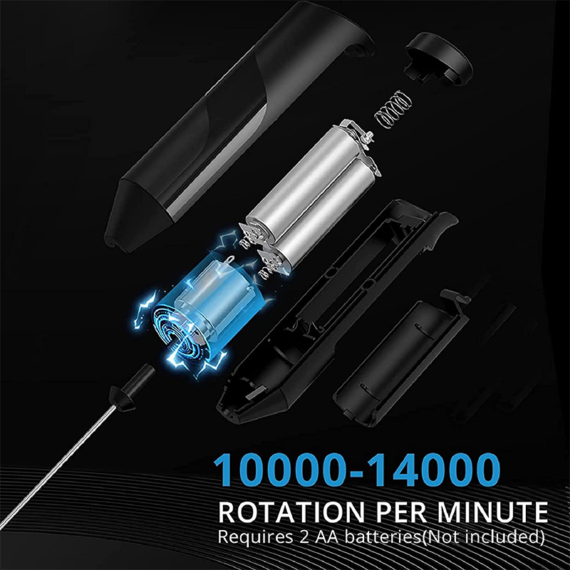 Wireless Mini Electric Milk Foamer Blender Handheld Coffee Whisk Mixer Egg Beater Cappuccino Frother Kitchen Whisk Tools