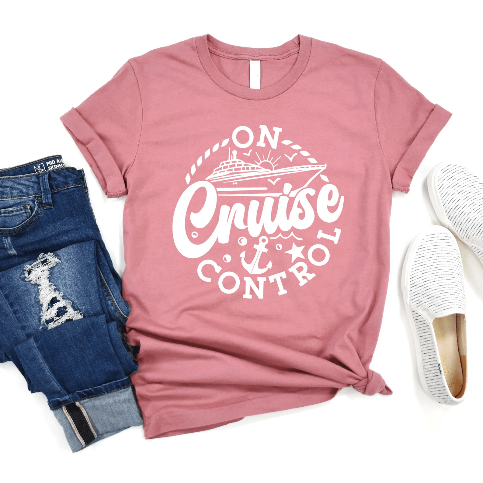 On Cruise Control Cruise Vacation Tee & Family Shirt
