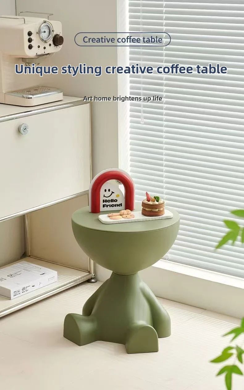 Cartoon Style Sofa Edge Side Table